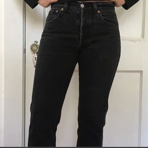 Vintage Levis 501 Black Women’s Jeans 29 fits 26